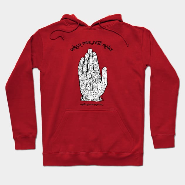 Clean the Hand of Fate Hoodie by Electric Jellyfish